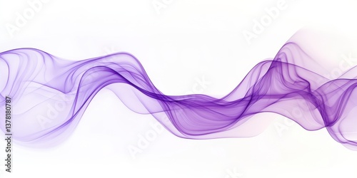 Dynamic fluid waves abstract art digital illustration ethereal space close-up view visual harmony for creative projects
