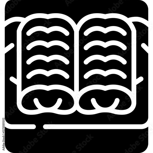 kabayaki solid icon