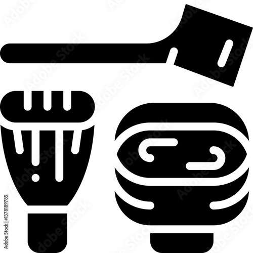tea ceremony solid icon