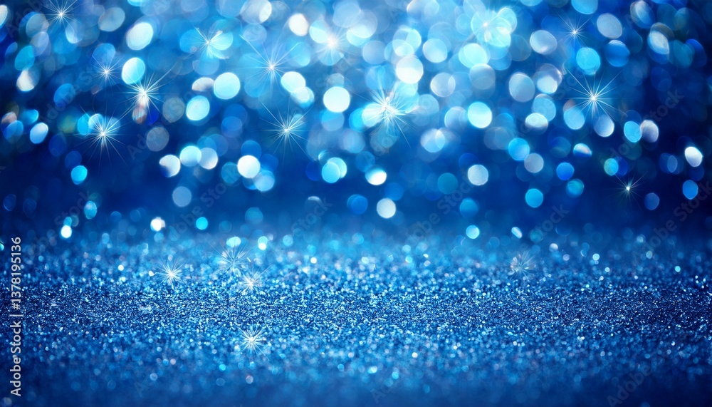 shiny blue glitter in abstract defocused background christmas and new year texture shiny blue glitter in abstract defocused background christmas and new year texture