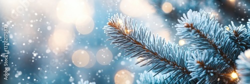 Winter Wonderland Christmas Tree Branch