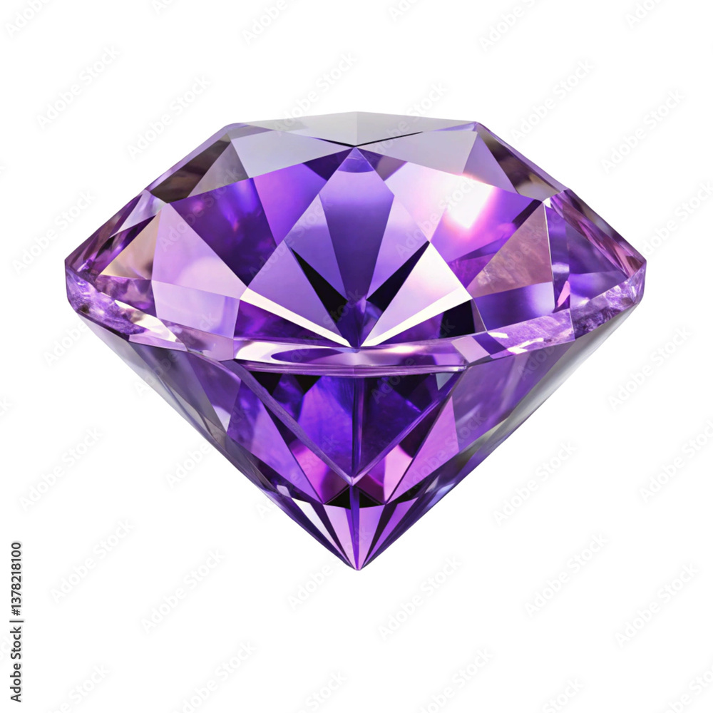 Amethyst diamond isolated on transparent background
Amethyst diamond isolated on transparent background