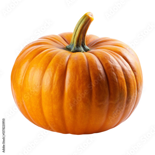 Pumpkin isolated on transparent background  
