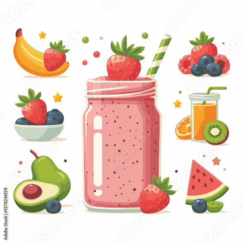 healthy, fruit, smoothie, fresh, food, drink, organic, beverage, diet, background, summer, cocktail, glass, sweet, juice, berry, dessert, green, nutrition, refreshment, delicious, breakfast, juicy, an