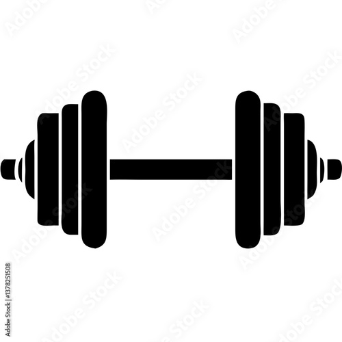 vector gym fitness elements set