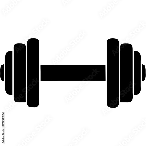 vector gym fitness elements set