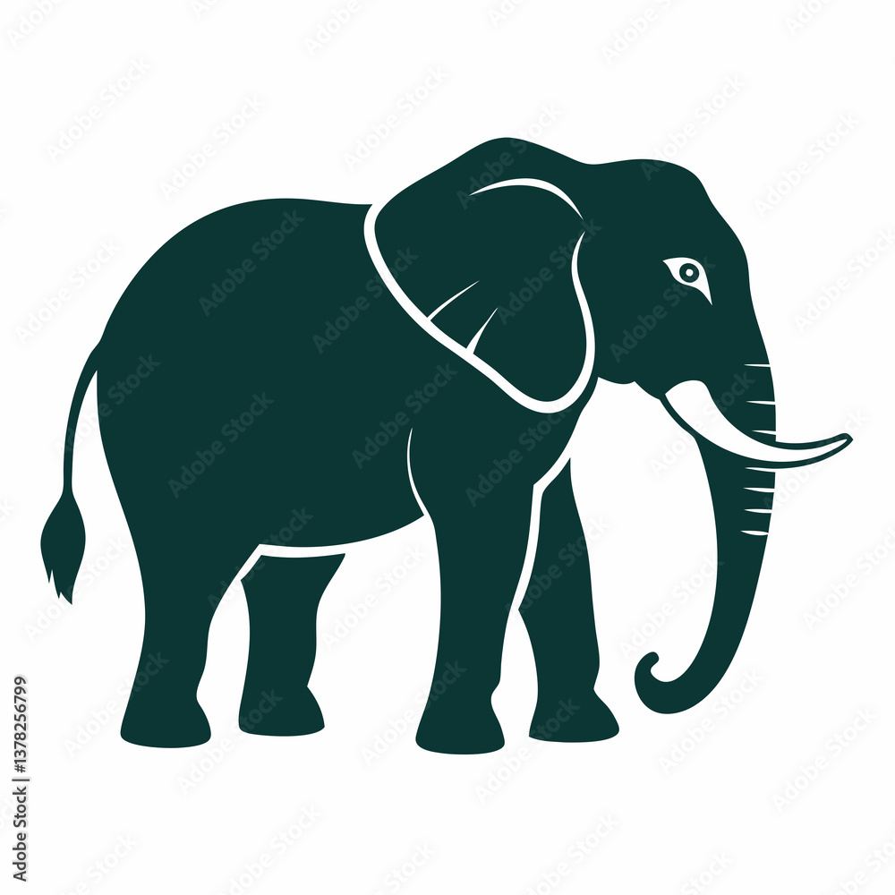 Obraz premium Elephant Vector