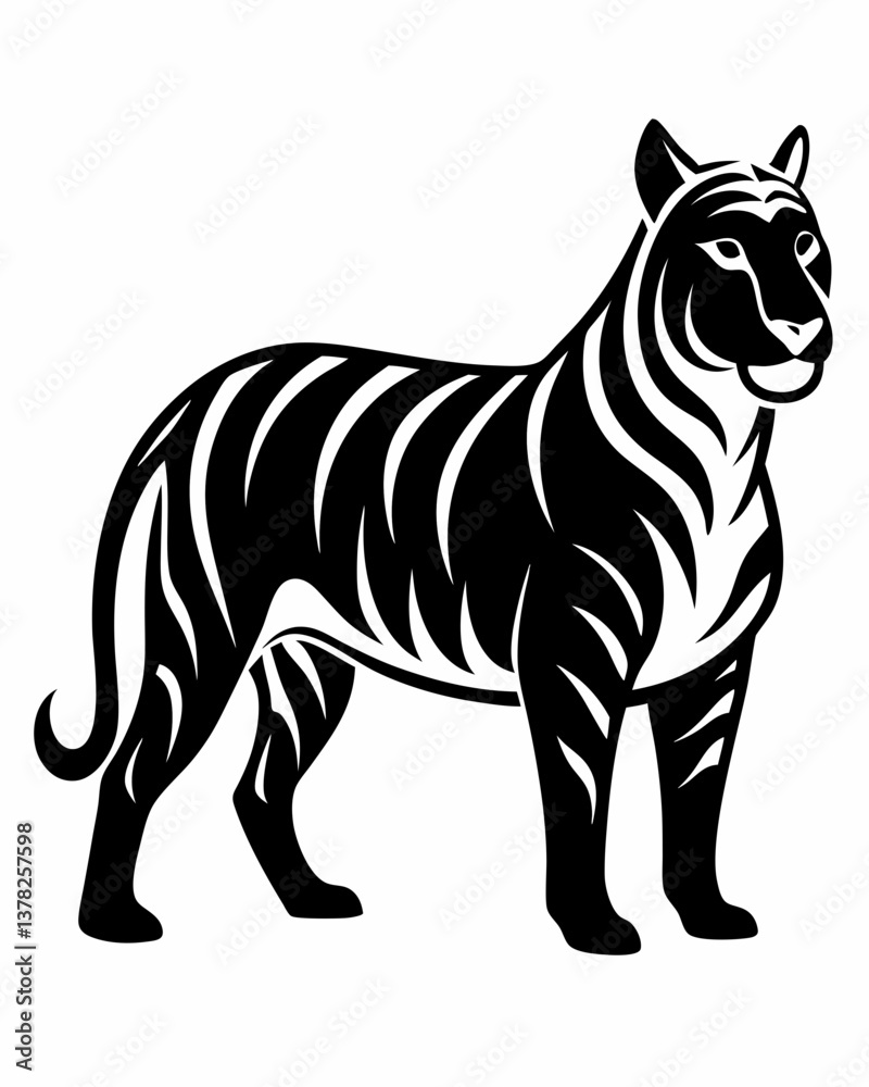 Tiger vector Tiger vector