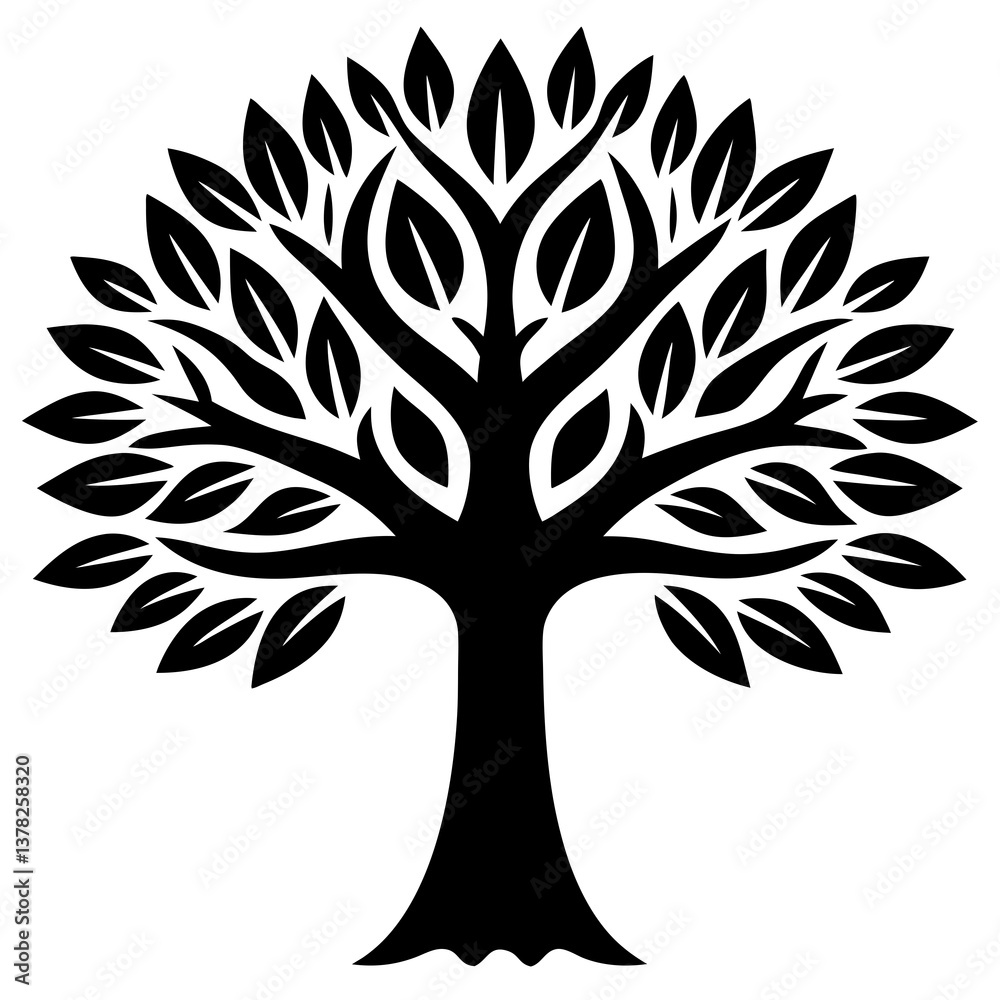 Obraz premium TREE VECTOR