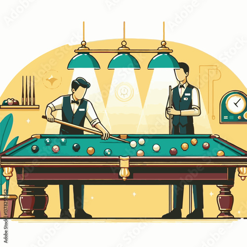 game, snooker, billiard, sport, pool, play, competition, table, leisure, ball, background, hobby, recreation, activity, entertainment, gambling, club, design, green, equipment, cue, gamble, illustrati