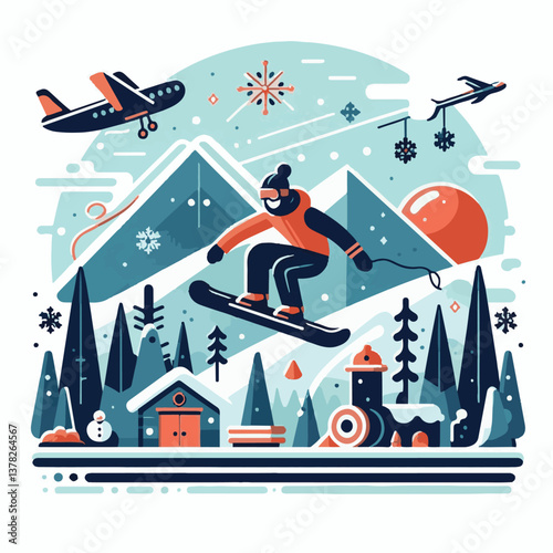 winter, sport, snow, snowboard, activity, mountain, lifestyle, fun, extreme, active, snowboarding, ski, vacation, speed, snowboarder, outdoor, action, resort, travel, recreation, cold, landscape, boar