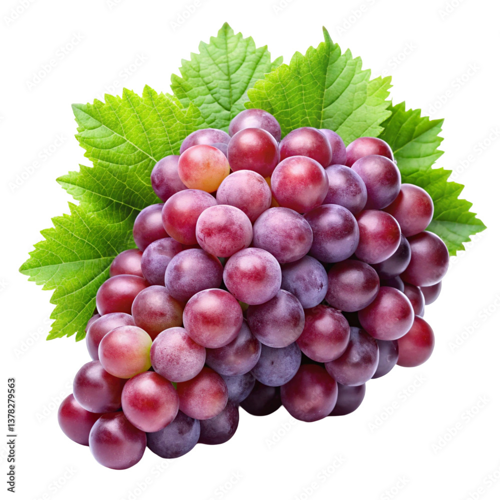 Fototapeta premium bunch of grapes isolated on white
