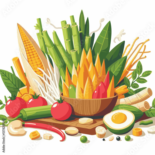 food, dish, healthy, delicious, salad, fresh, meal, asian, cuisine, spicy, thai, papaya, asia, background, thailand, cooking, lunch, dinner, traditional, papaya salad, tasty, diet, chili, tomato, vege
