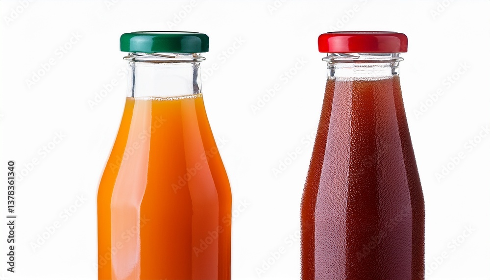 bottle of juice isolated on transparent and white background bottle of juice isolated on transparent and white background