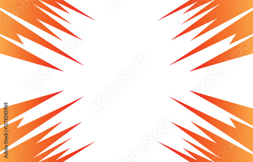 Abstract background with jagged gradient lines pattern and with some copy space area
