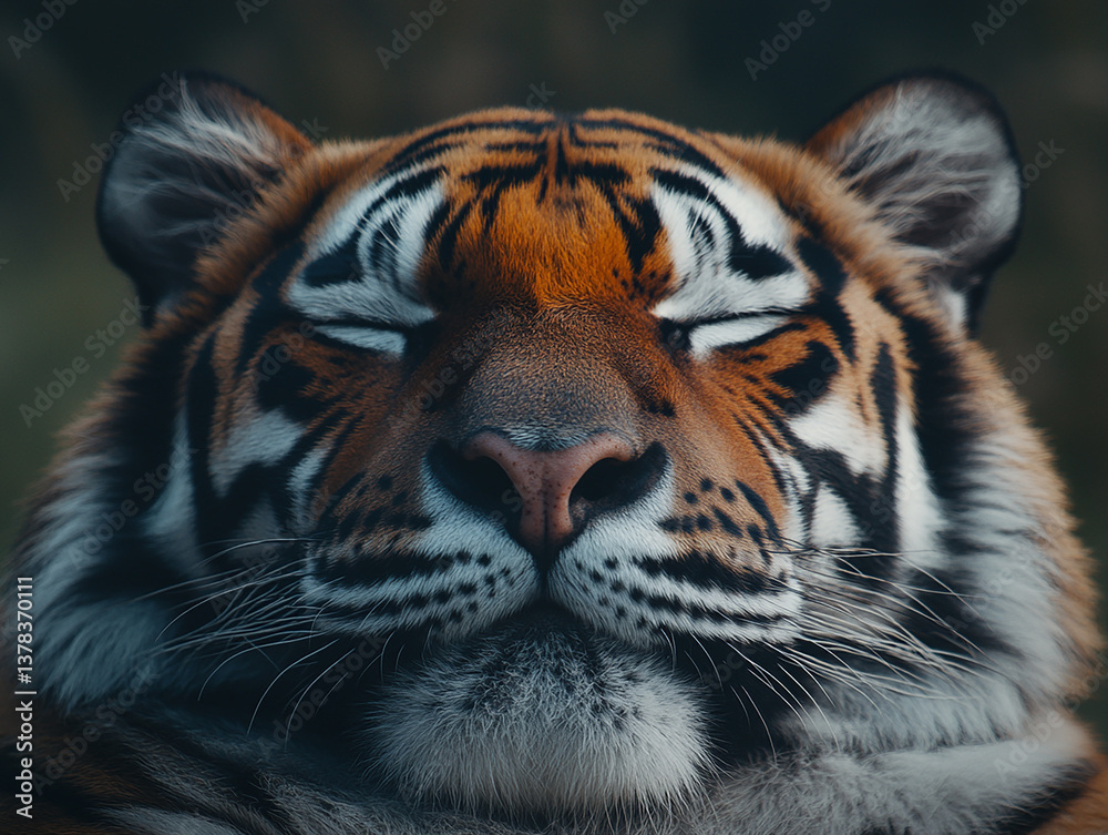 Fototapeta premium Tiger close-up, fierce tiger,