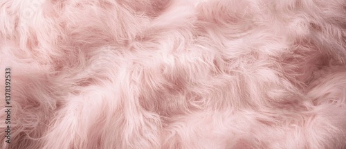 Plakat w ramie Soft pink wave-patterned texture ideal for creative designs.