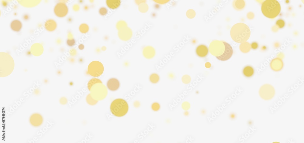 Abstract background with soft, glowing golden bokeh circles. Perfect for festive designs. Abstract background with soft, glowing golden bokeh circles. Perfect for festive designs.