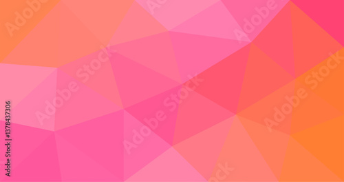 Abstract polygonal vector background. Triangular design for Text insert