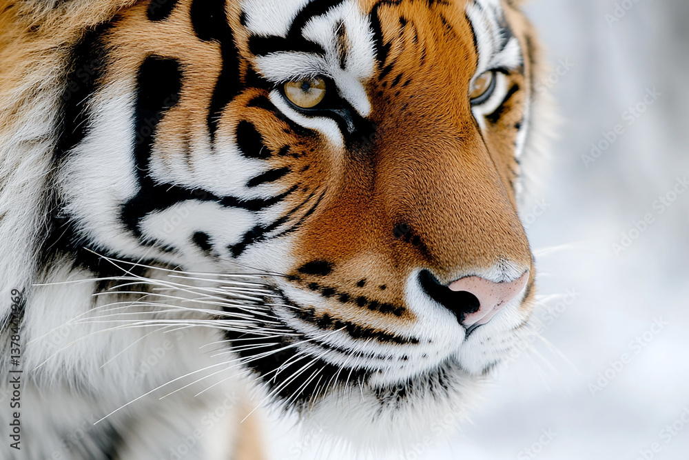 Fototapeta premium Tiger close-up, fierce tiger,