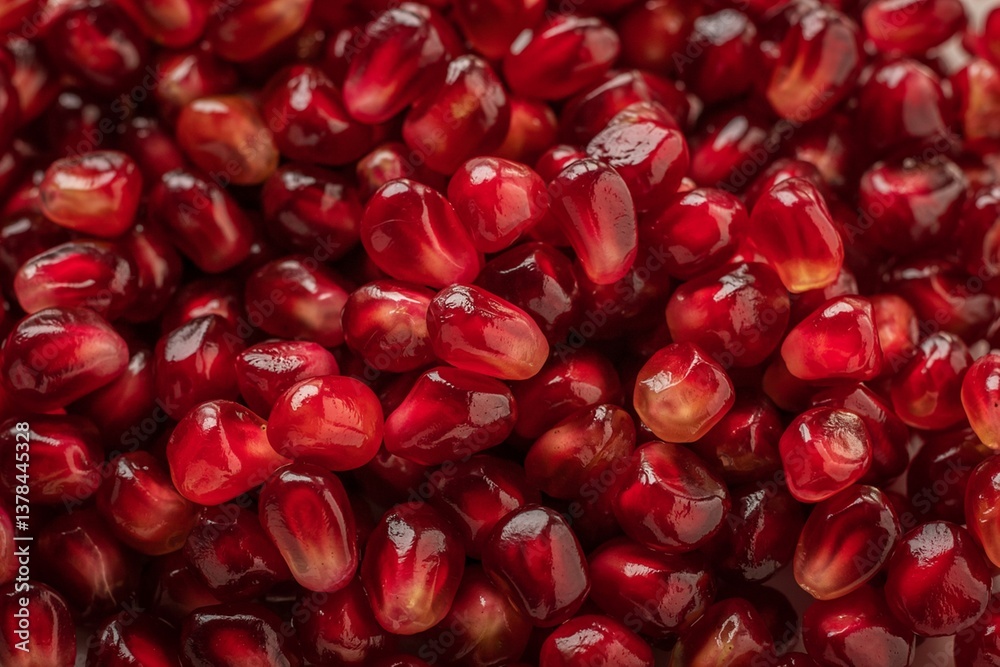 Closeup Of Fresh Pomegranate Seeds,Red And Shiny,Vibrant And Healthy,Ideal For Foodrelated Backgrounds And Designs Closeup Of Fresh Pomegranate Seeds,Red And Shiny,Vibrant And Healthy,Ideal For Foodrelated Backgrounds And Designs