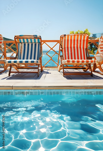 swimming pool in the hotel