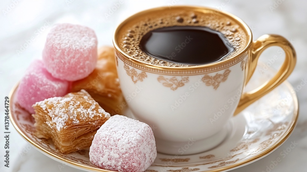 Coffee and Turkish Delight Coffee and Turkish Delight