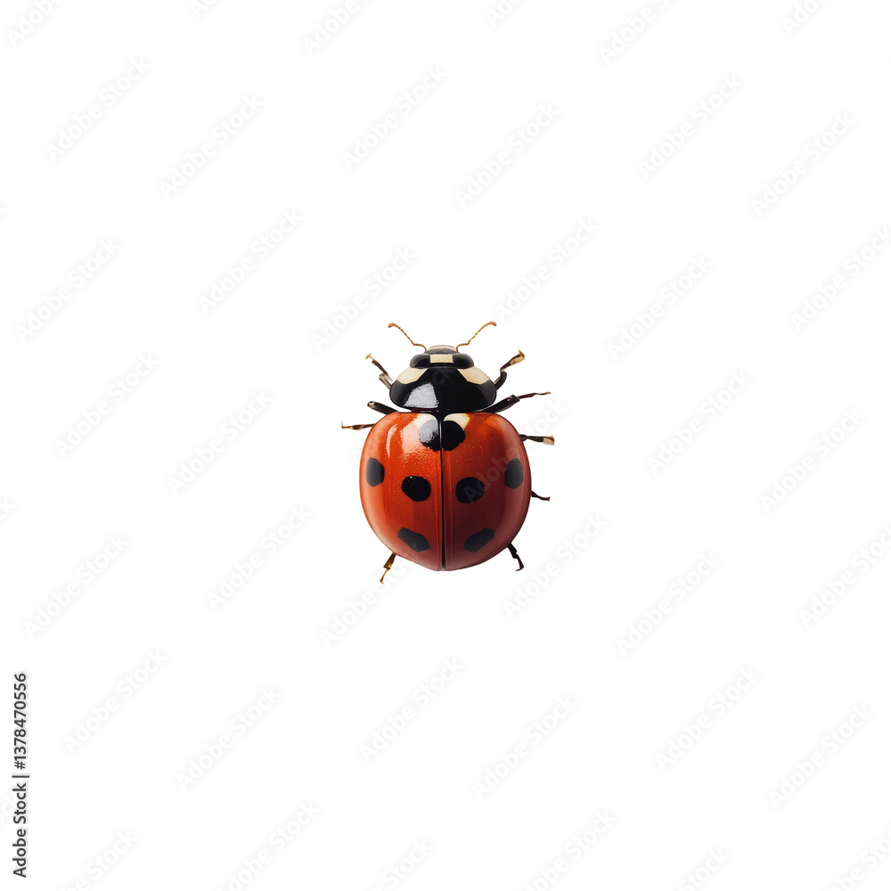 Ladybug isolated on white background Ladybug isolated on white background
