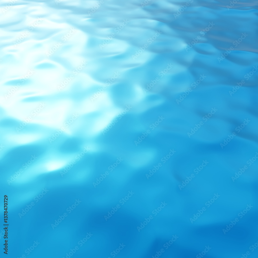 Obraz premium Blue sea wave background. Ripple surface