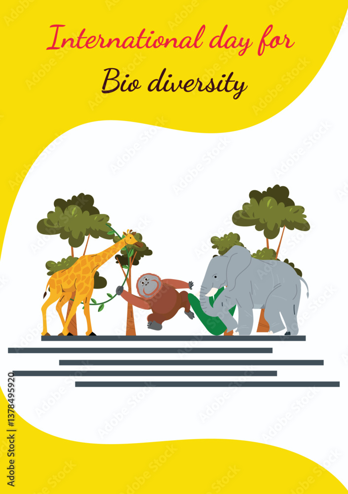 Fototapeta premium International day for bio diversity