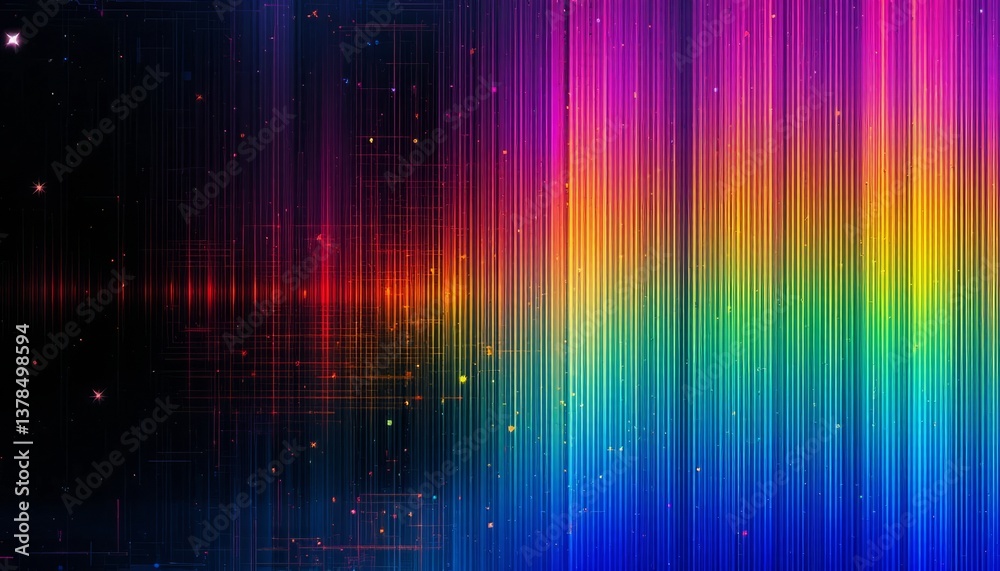Vibrant Rainbow Vertical Stripes Abstract Background Vibrant Rainbow Vertical Stripes Abstract Background