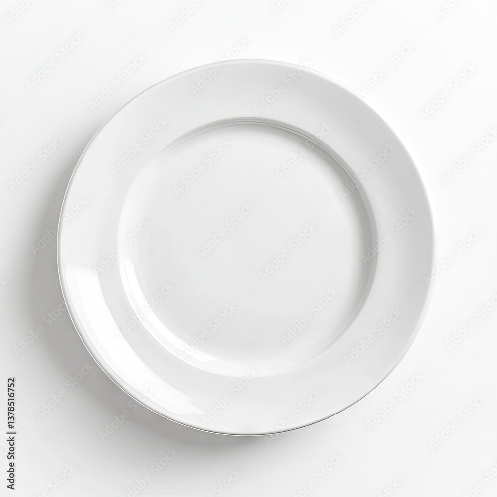 Empty white dinner plate (3) Empty white dinner plate (3)