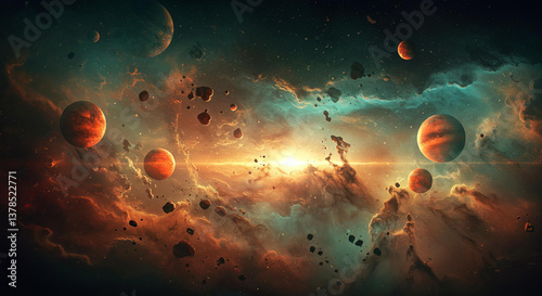 star explode Cosmos showcases both immense complexity and simplicity, with its galaxies, stars, and enigmatic aspects of space, representing cosmic grandeur