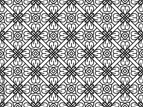 Floral lace minimalist creative abstract pattern hand drawing background