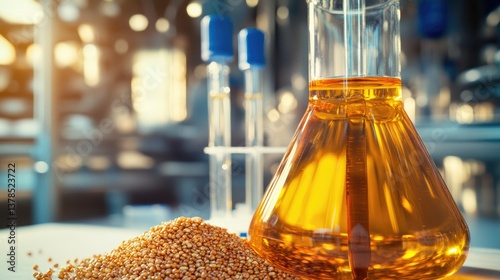 Vegetable Oil Production: Laboratory Analysis of Golden Oil and Grains