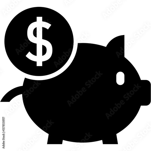 Savings account, money, savings icon