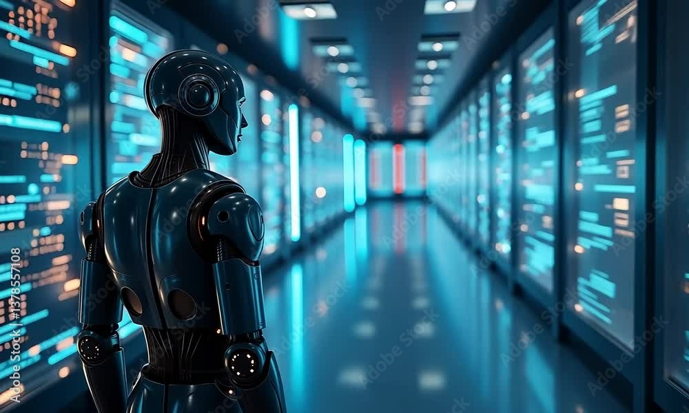 Cybernetic Sentinel: A Robot in a Data Center Corridor Cybernetic Sentinel: A Robot in a Data Center Corridor