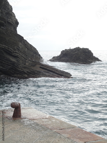 Windy waterfront
