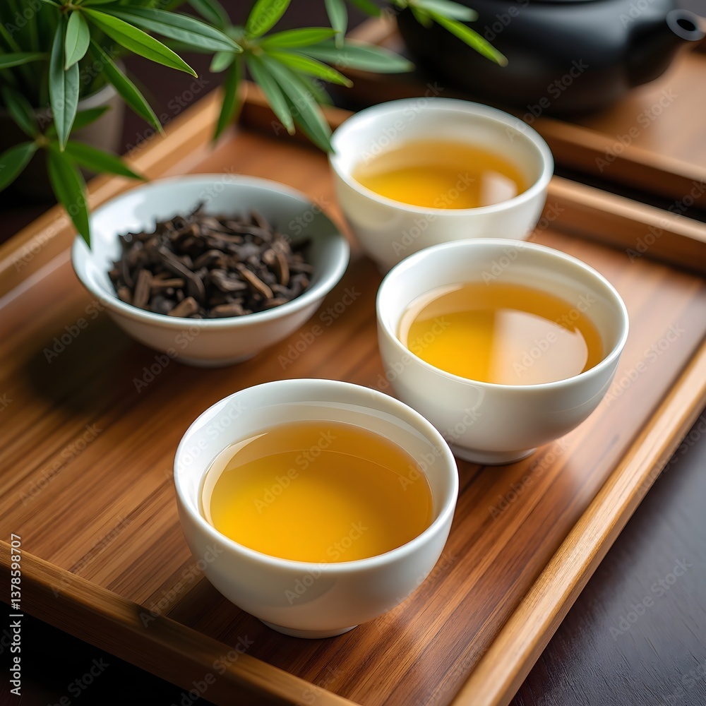 Cook tea in the stove and taste the fragrance of tea Cook tea in the stove and taste the fragrance of tea