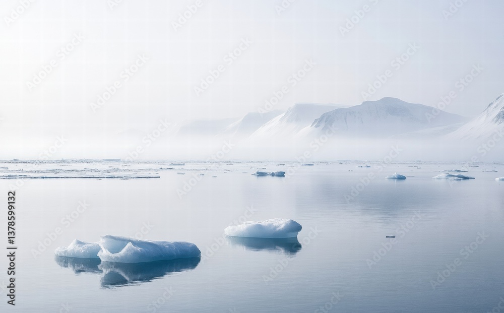 Fototapeta premium iceberg in antarctica