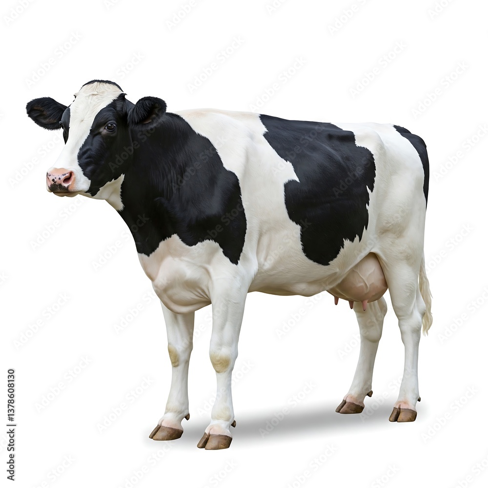 cow isolated on white cow isolated on white