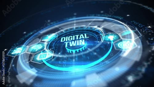 Digital twin industrial technology and manufacturing automation technology.