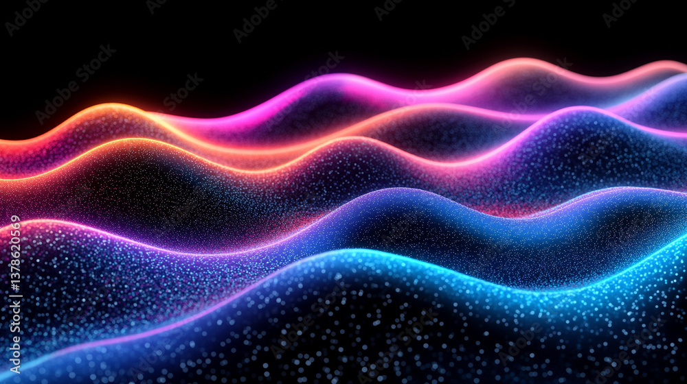 An iridescent digital bloom pulses with violet and teal neon veins, floating in a starry black void, blending nature's grace with a futuristic cyber glow, symbolizing modern harmony and technology An iridescent digital bloom pulses with violet and teal neon veins, floating in a starry black void, blending nature's grace with a futuristic cyber glow, symbolizing modern harmony and technology