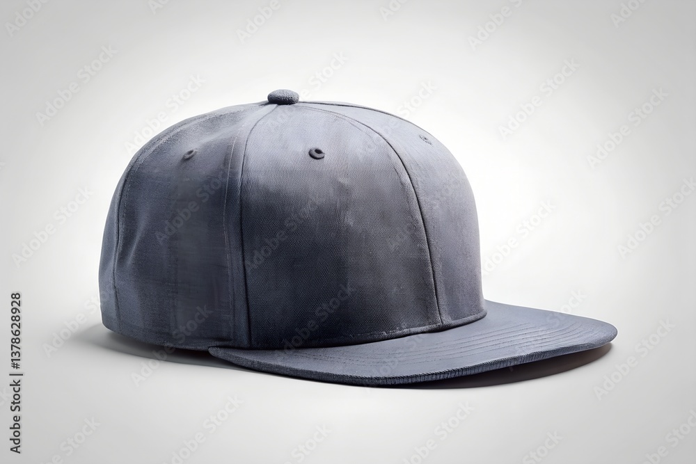 Fototapeta premium Snap back Cap – High-resolution cap with adjustable front logo placement