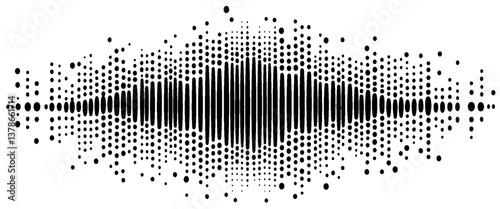 Vector line sound wave abstract background wave signal in vibration graphic design.	