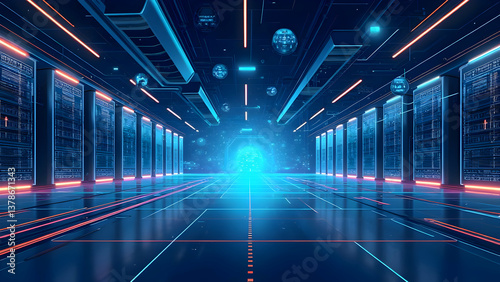 Advanced Data Center Technology and Cybersecurity Infrastructure