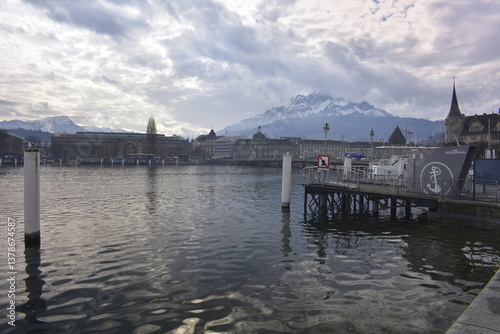Spreuerbrücke über die Reuss 