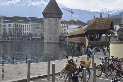 Spreuerbrücke über die Reuss 