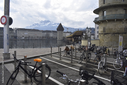 Spreuerbrücke über die Reuss 