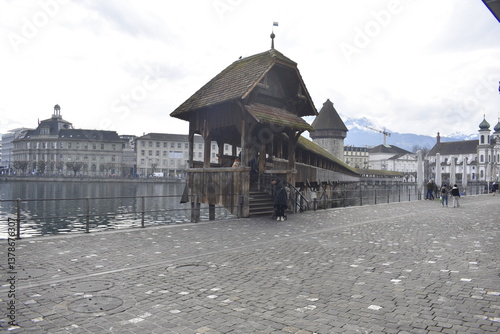Spreuerbrücke über die Reuss 